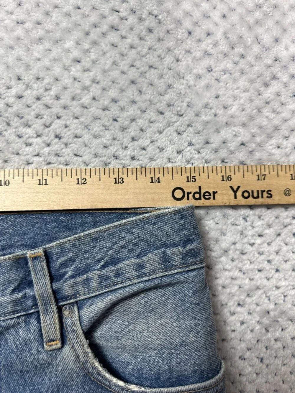 Levi's Made & Crafted Jane Crop Jeans Womens 27 High Rise Button Fly Distressed
